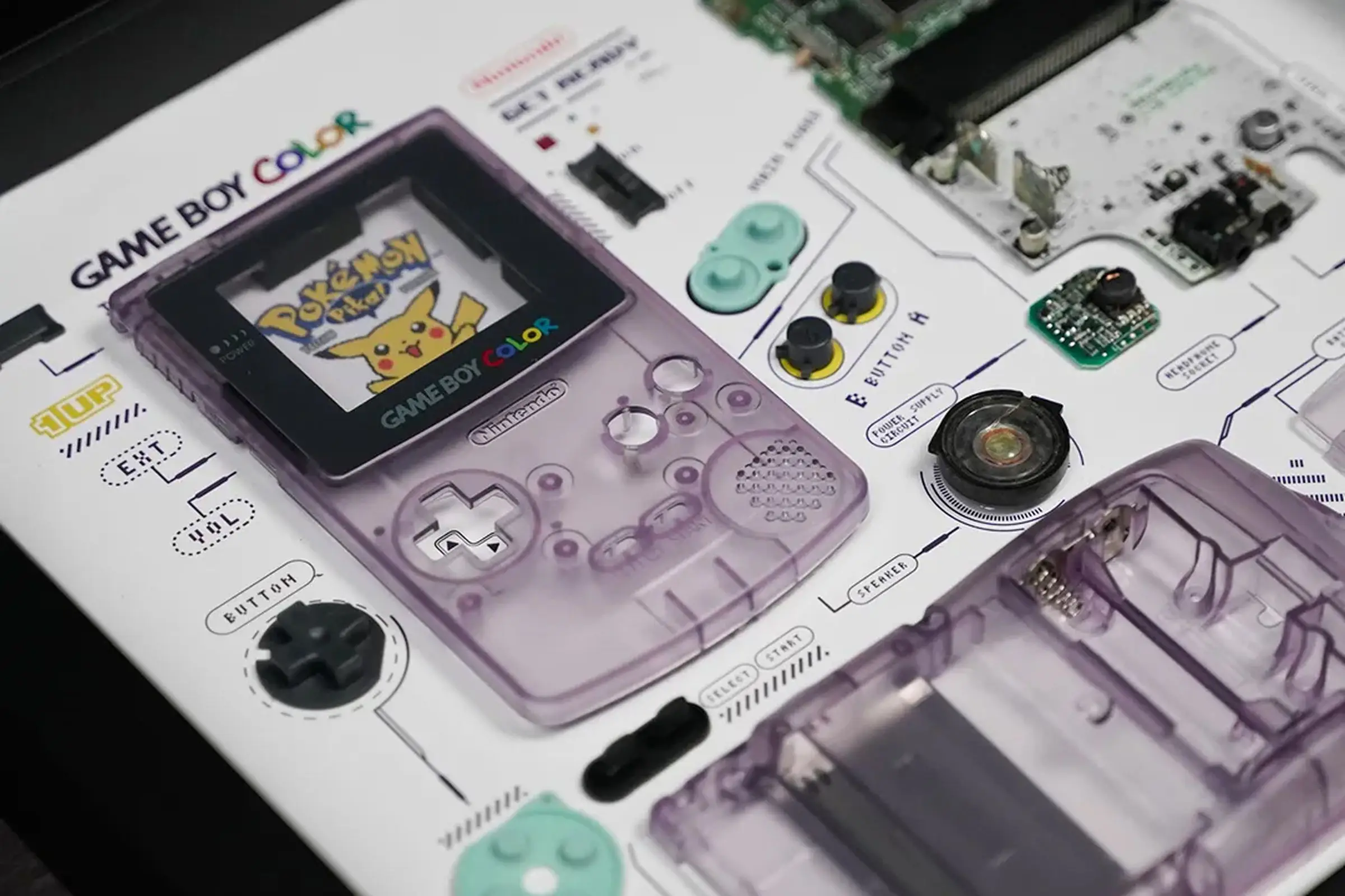 The framed edition of the atomic purple Game Boy Color is nearly $30 off for a limited time.