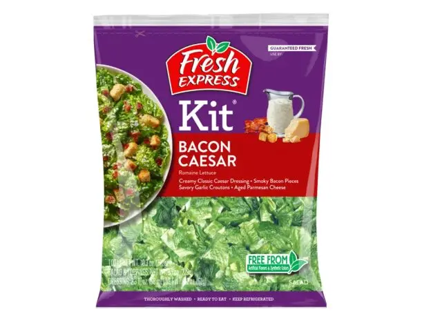 Fresh Express Bacon Caesar Salad Kit 