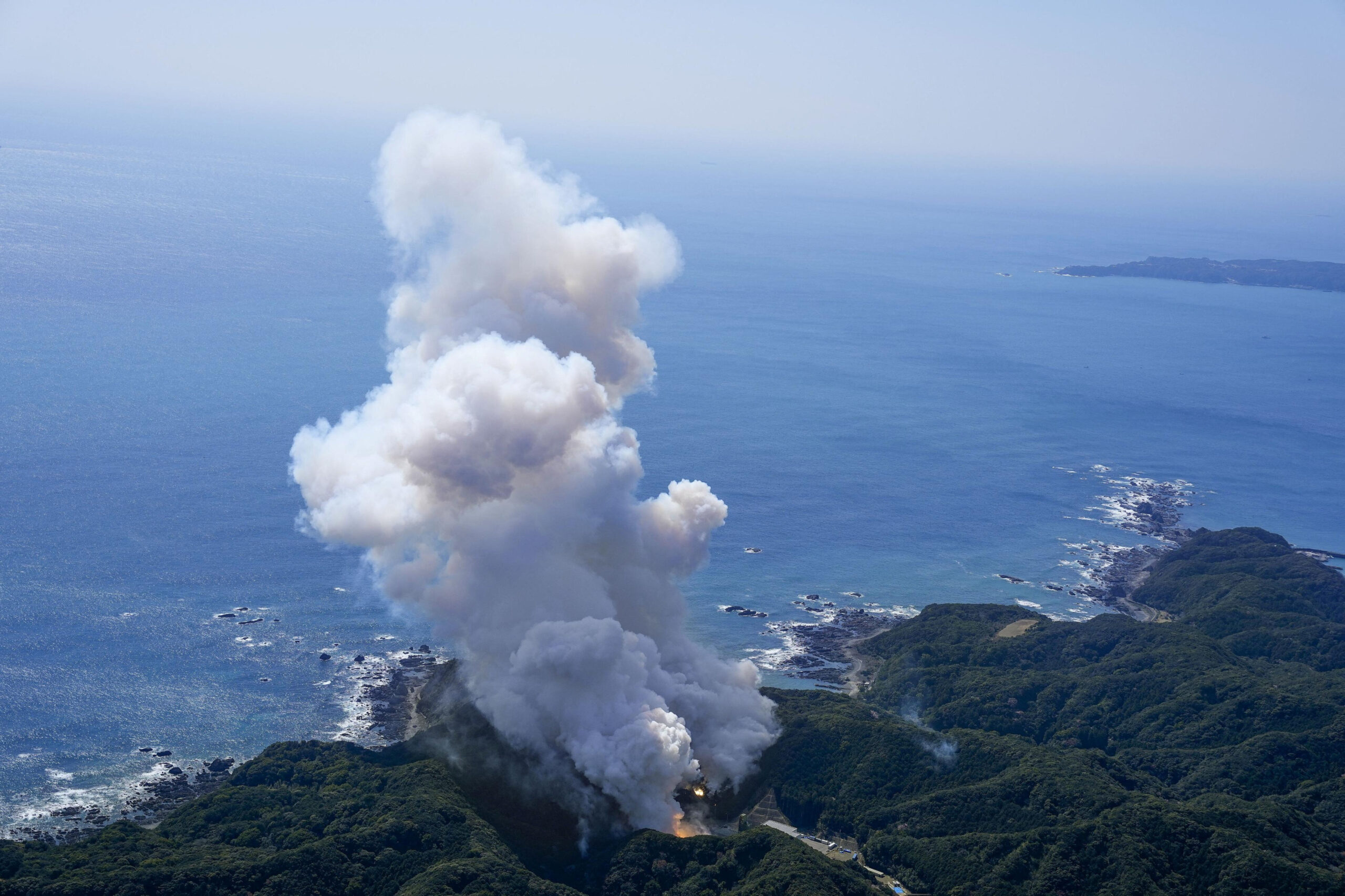 Space One Rocket Explodes Seconds After Launch in Japan