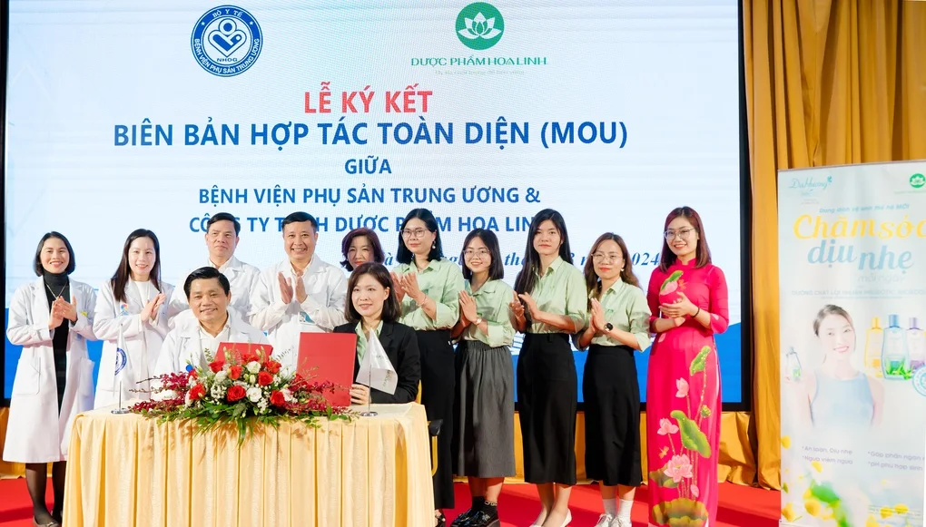 Dược phẩm Hoa Linh ký kết hợp tác toàn diện với Bệnh viện Phụ sản Trung ương - 3