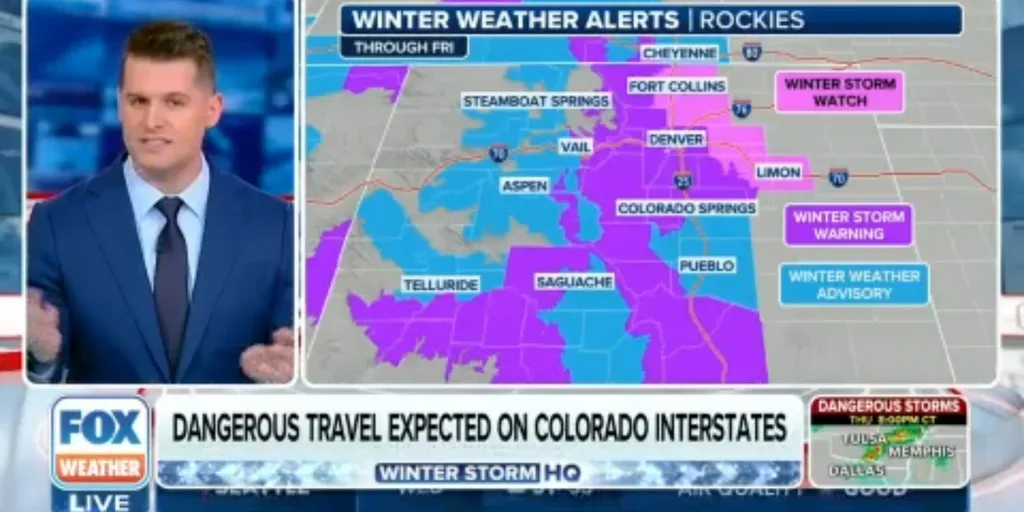 Denver could see worst snowstorm in 3 years with dangerous travel, power outages likely | Latest Weather Clips