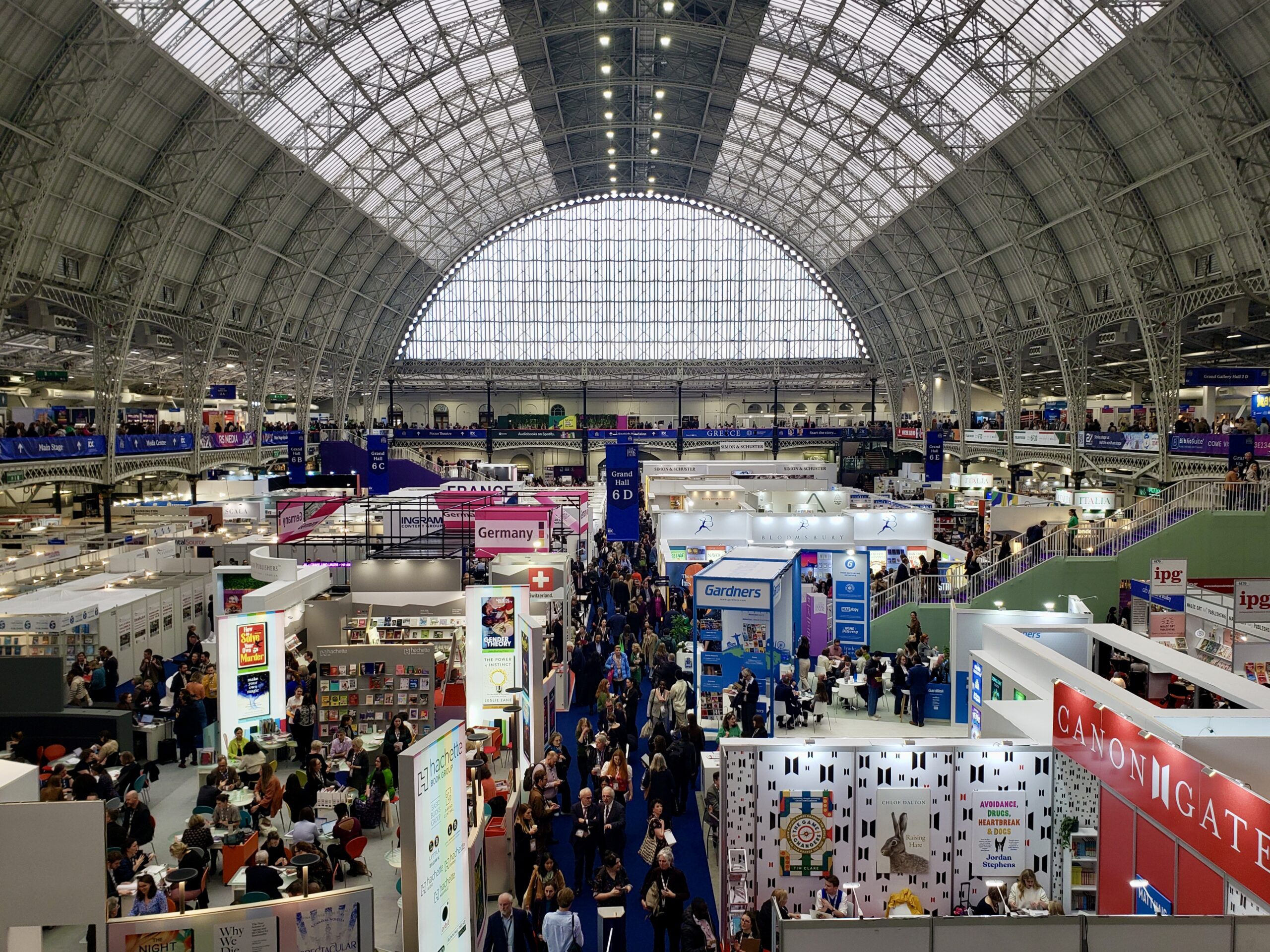 London Book Fair 2024: Big Crowds and Tech Talk as the Fair Kicks Off