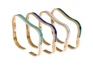 Bangles by W. Salamoon & Sons.