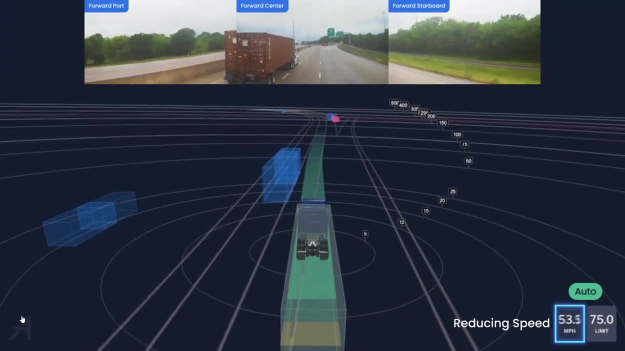 Frisco police helping improve technology for self-driving 18-wheelers