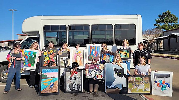 Redwater High School art students excel at competition