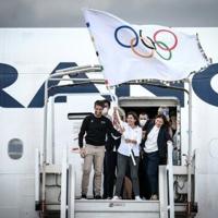 Air travel linked to the Olympics is one of the biggest sources of pollution