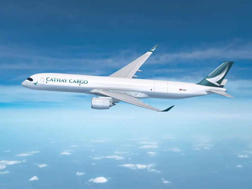 Cathay Cargo A350F. Render: Airbus