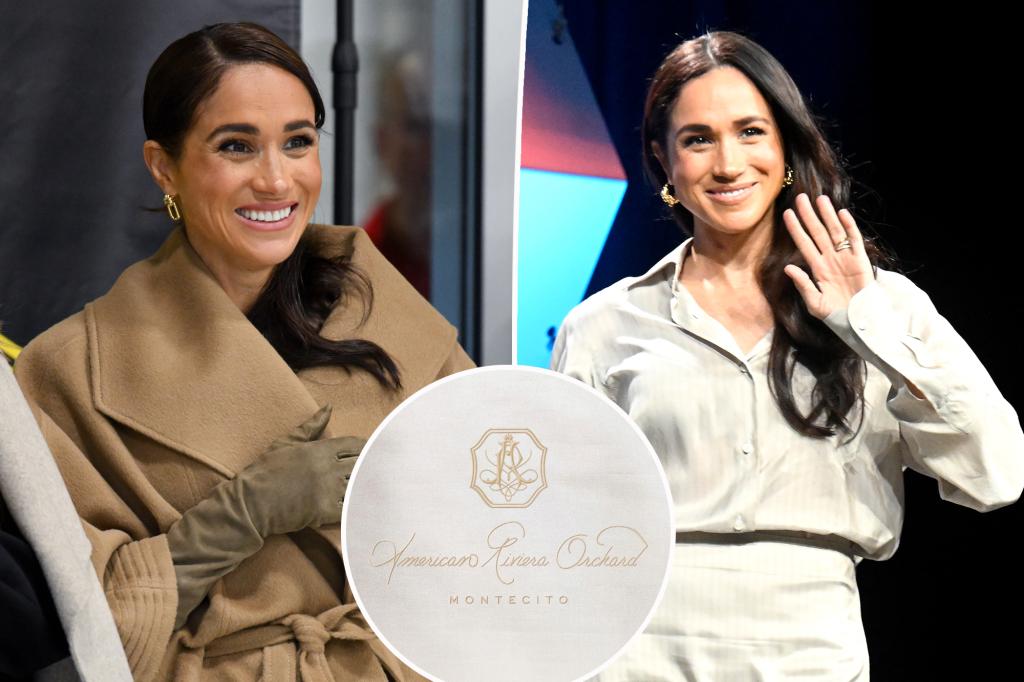 Meghan Markle launching new lifestyle brand, American Riviera Orchard