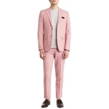 Product image of Soul of London Solid Two Button Notch Lapel Slim Fit Suit