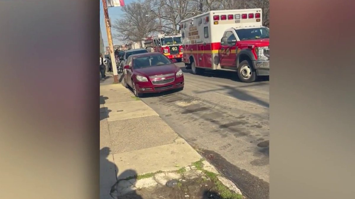 3 children hit by car while crossing the street in Southwest Philadelphia