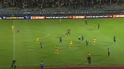 Maringá 0x1 Amazonas: gol e melhores momentos do jogo da Copa do Brasil