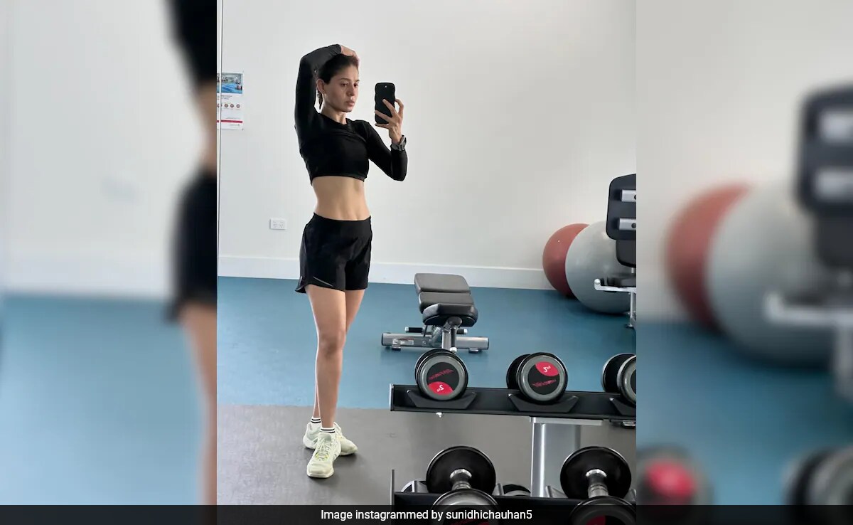 Just Sunidhi Chauhan’s Fitness Diaries. Did Someone Say Goals?