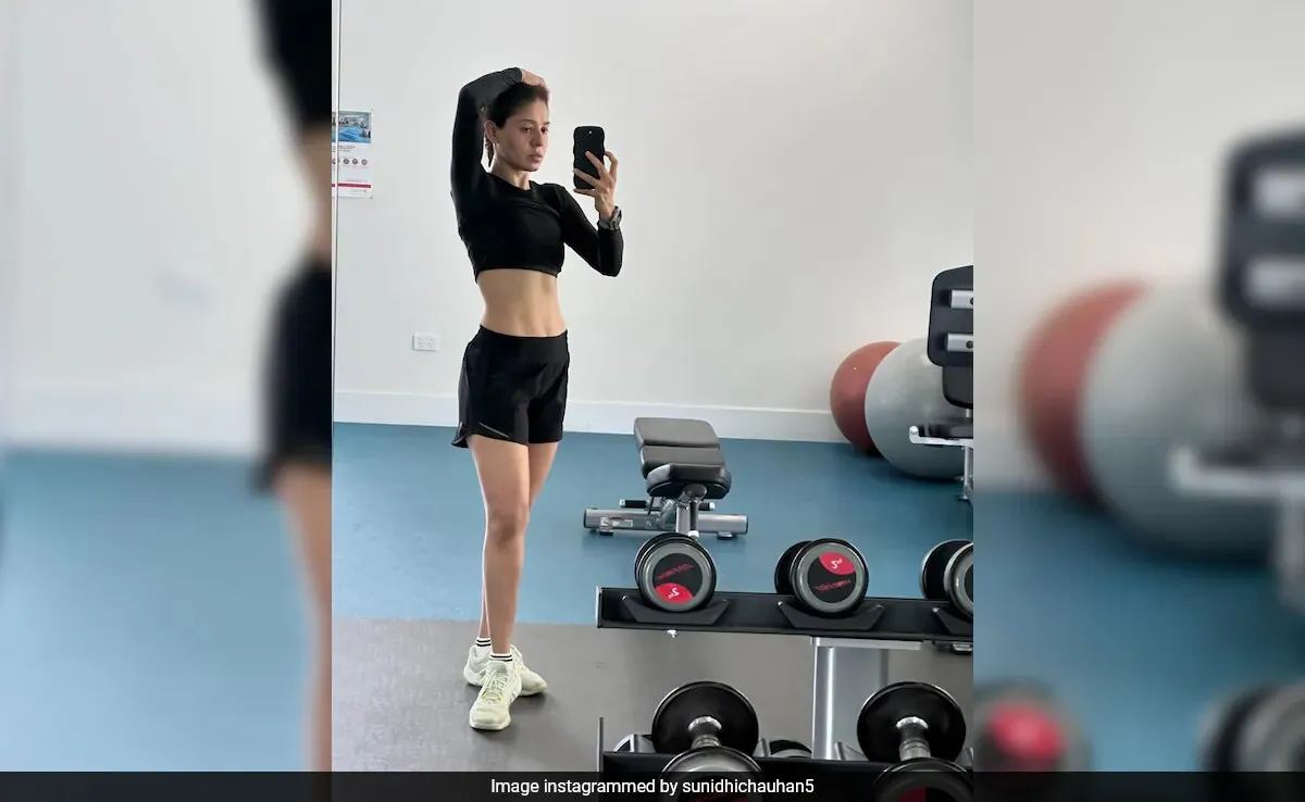 Just Sunidhi Chauhan's Fitness Diaries. Did Someone Say Goals?