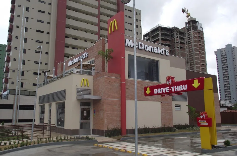 Rede fast food Mc Donalds, em João Pessoa — Foto: Divulgação