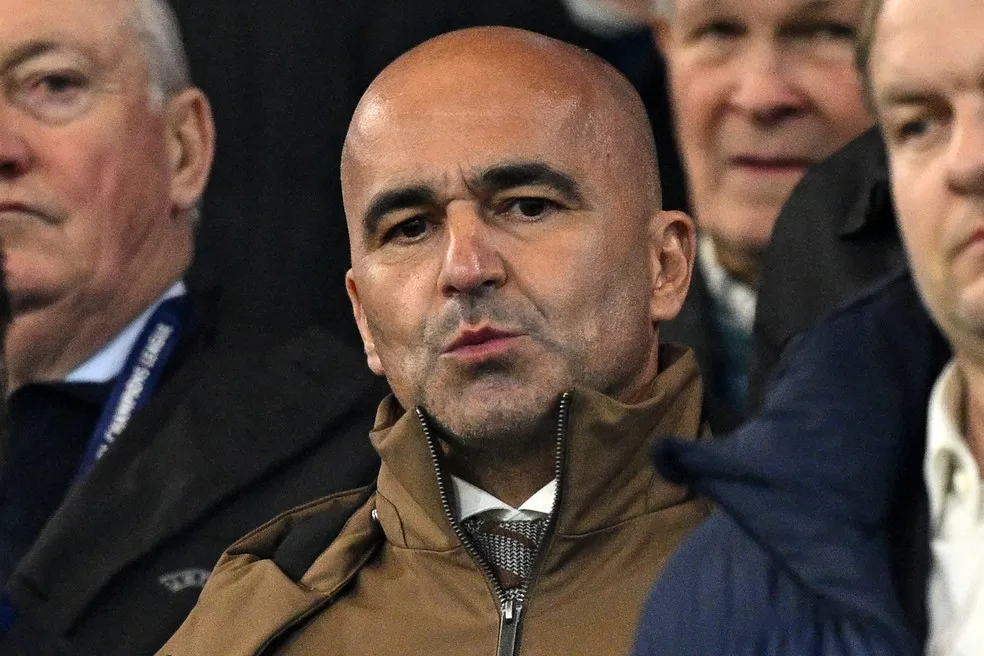 Roberto Martínez, técnico da seleção de Portugal — Foto: Oli Scarff / AFP