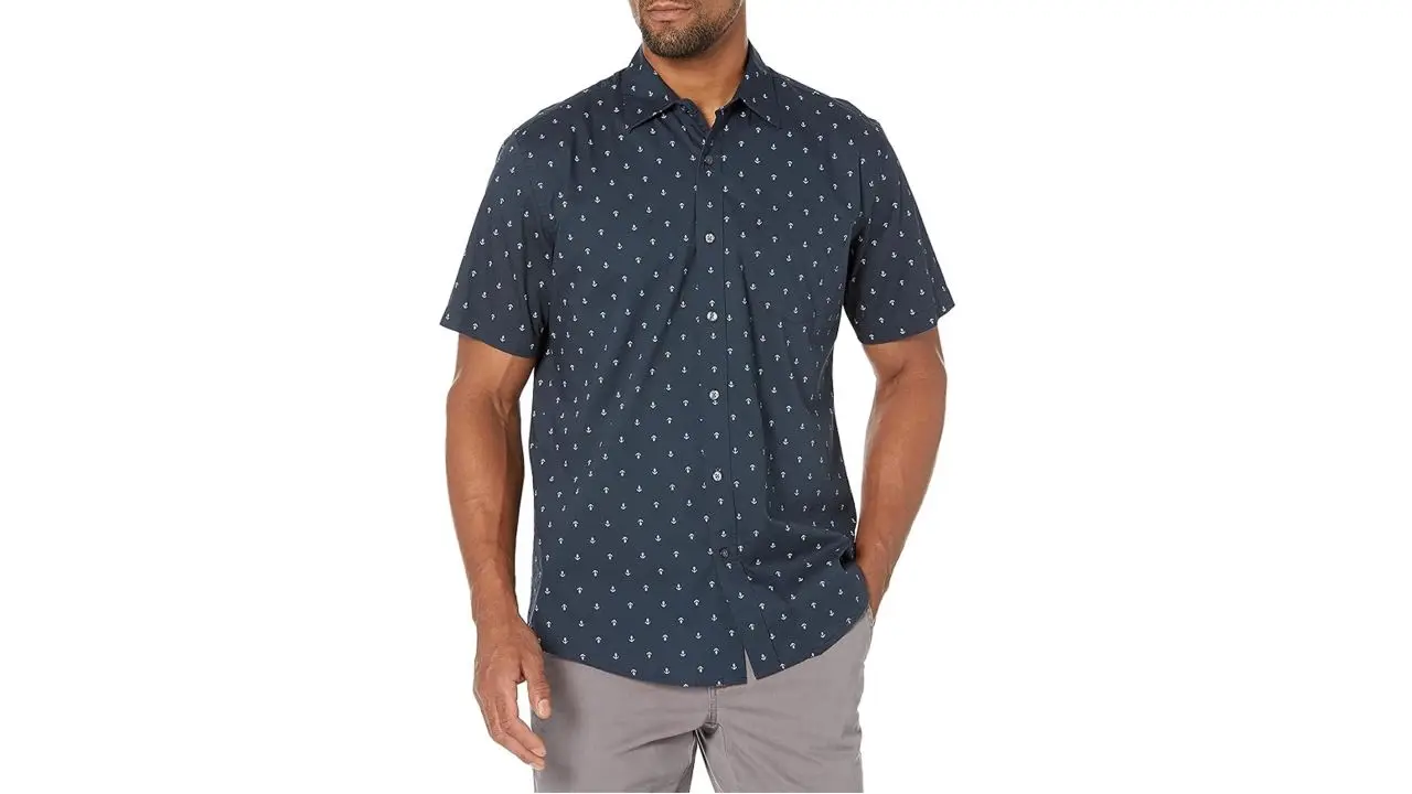  Amazon Essentials Men's Regular-Fit Short-Sleeve Print Shirt .jpeg