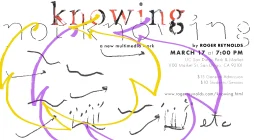 KNOWING / NOT KNOWING
