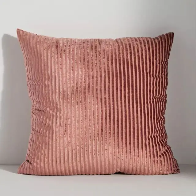 pink velvet pillow