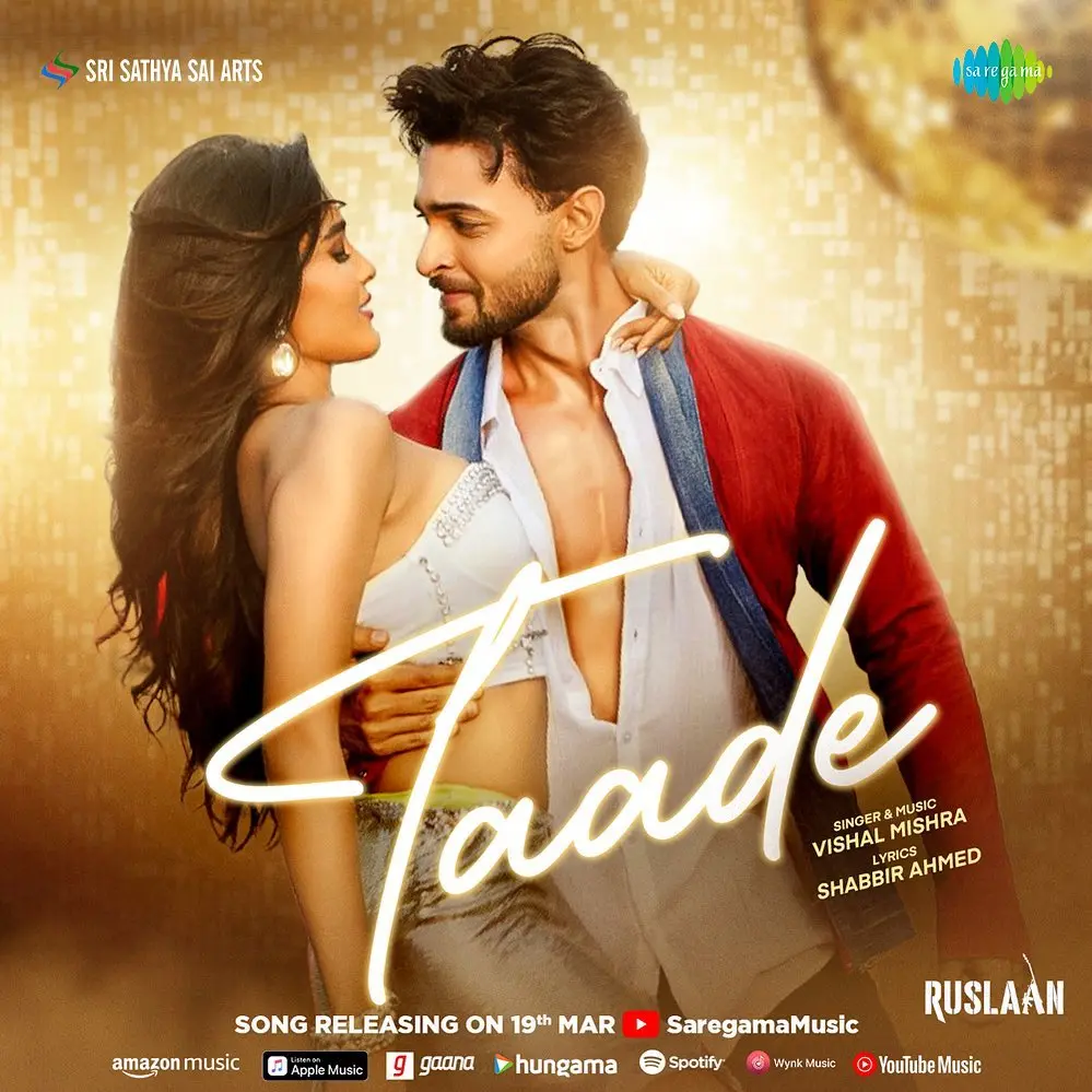 Aayush sharma upcoming song, aayush sharma upcoming song taade, Aayush Sharma Next Movie, aayush sharma , Ruslaan teaser out,Ruslaan, Salman khan brother in law ,Salman khan, Salman khan Aayush Sharma