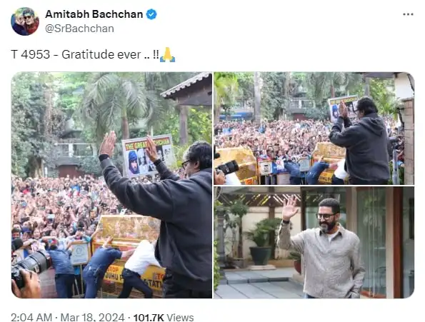 Amitabh Abhishek bachchan