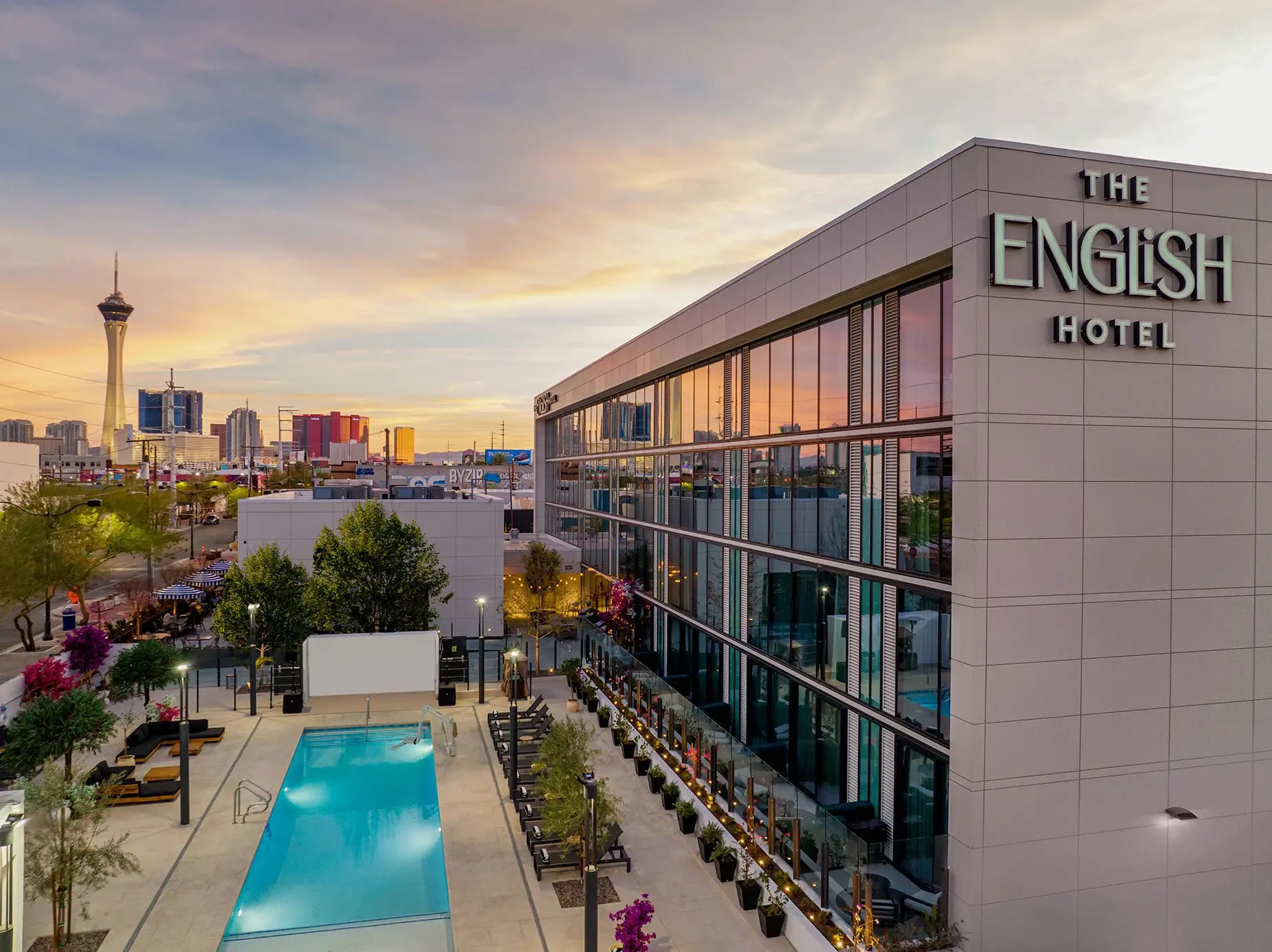 The English Hotel opened in 2022.