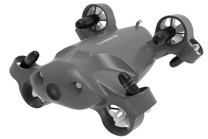 Streamlined “submersible quadcopter” is an underwater inspector gadget