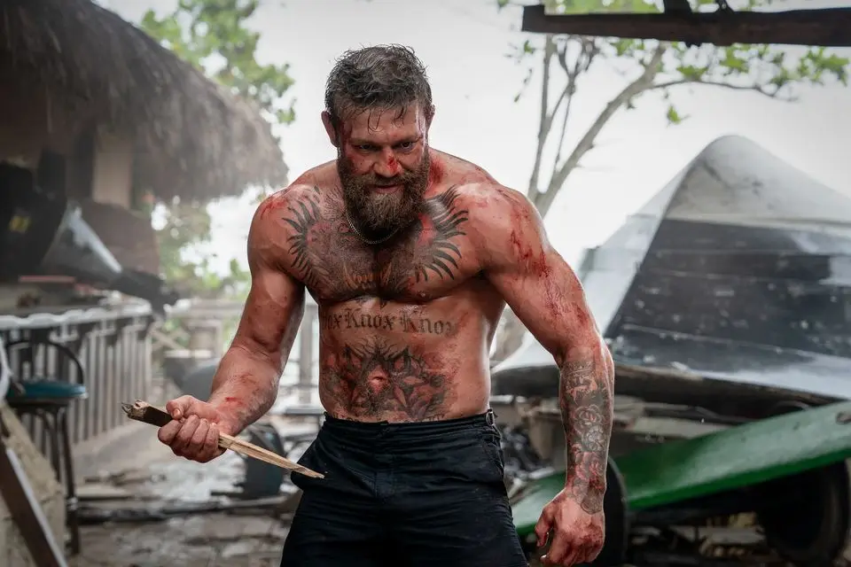 Conor McGregor in 'Road House'. Photo: Laura Radford/Prime Video