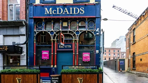 Noel Bennet/Alamy Stock Photos McDaid's on Harry Street has been a premier watering hole for scores of important Irish authors, poets and painters (Credit: Noel Bennet/Alamy Stock Photos)