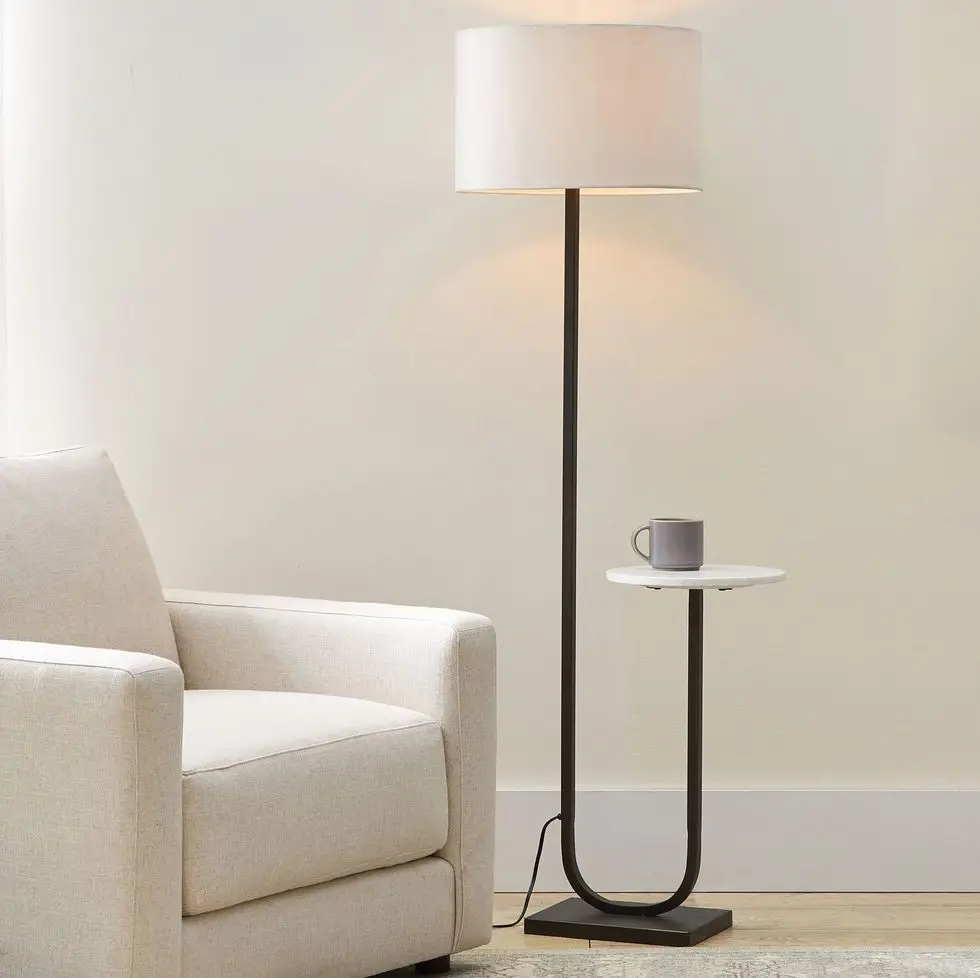 Delaney Marble Floor Lamp