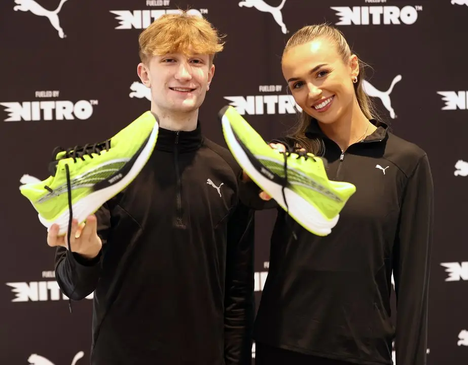 Sharlene and Nick launch the new Puma Velocity Nitro 3 runners