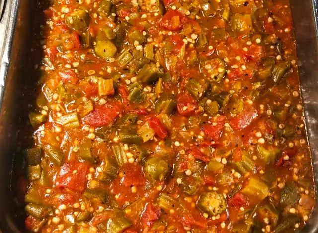 golden corral okra and tomato stew