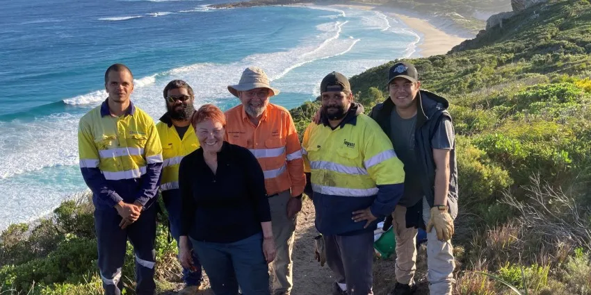 Binalup rangers and volunteers 