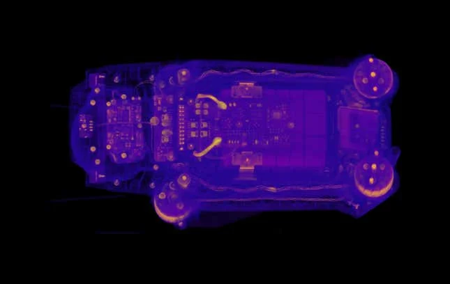 Image for article titled Here's What the Furby and Other Gadgets Look Like in a CT Scanner