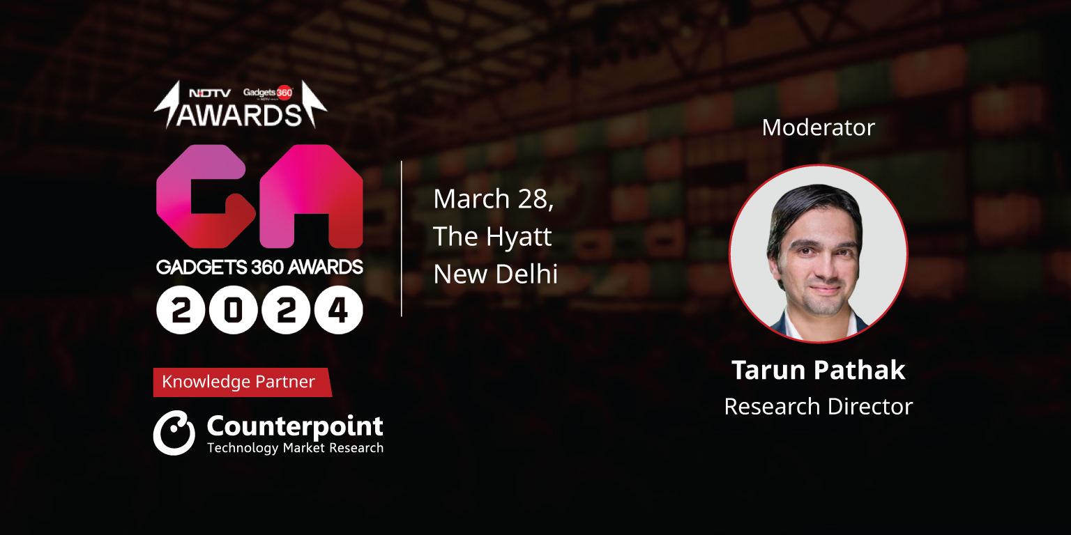 Meet Counterpoint Research at NDTV Gadgets 360 Awards 2024