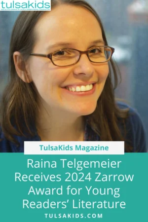 April 2024 Raina Telgemeier Pin