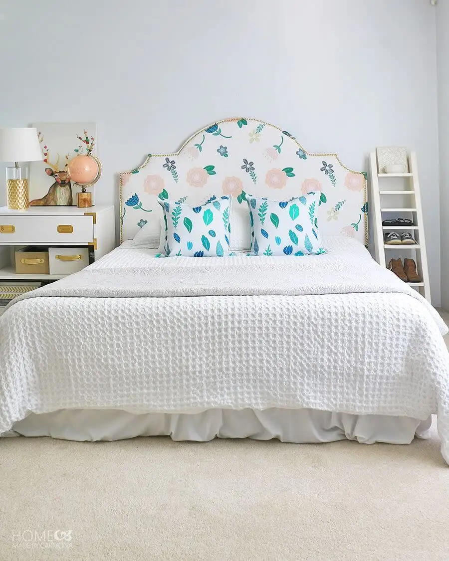 summer decorating ideas headboard