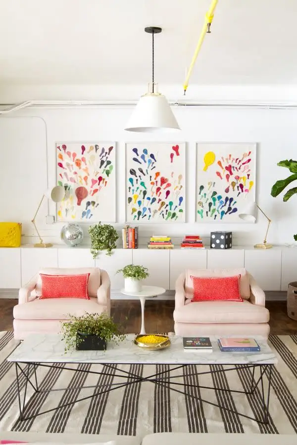 summer decorating ideas artwork