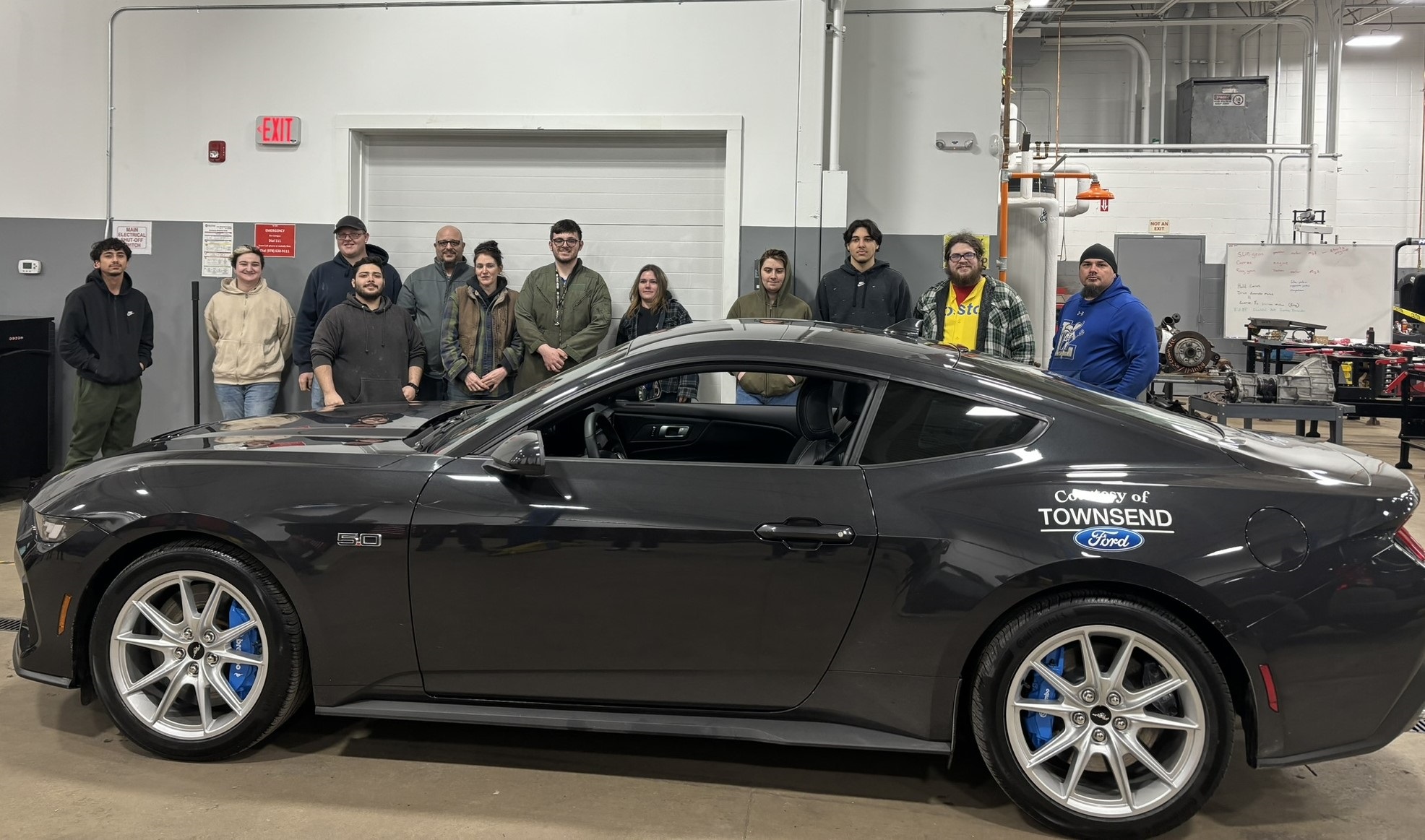 2024 Ford Mustang GT donated to MWCC program