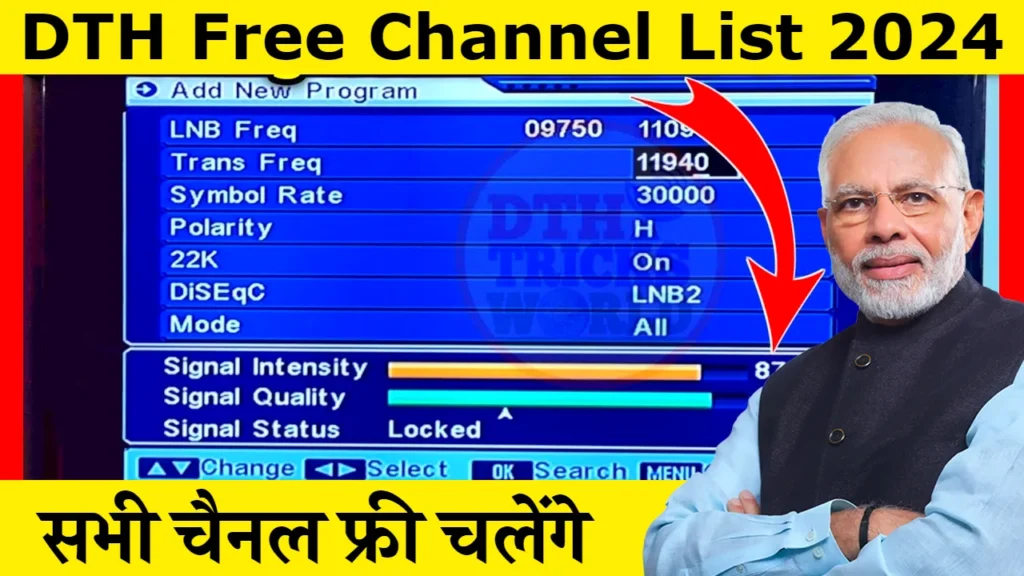 Free DTH Channel List 2024: आपके घर में आएगा अब मनोरंजन का सैलाब, क्योकि TV पर चलेंगे DTH के सभी चैनल बिलकुल फ्री, देखे नई List 