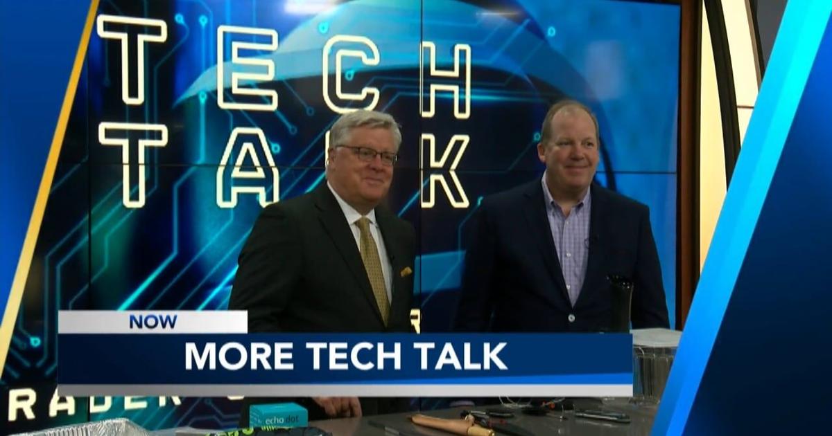 Chris Rader is in with Tech Talk