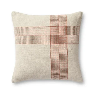 neutral throw pillow