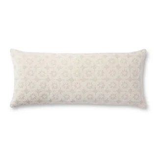 white throw pillow