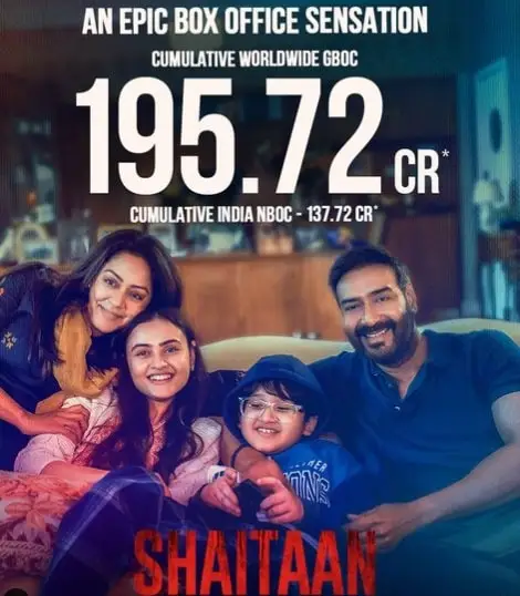 Shaitaan Box Office, Shaitaan Box Office Collection, Shaitaan Movie Collection, Shaitaan Day 22 Collection, Shaitaan Showtimes, Shaitaan IMDB, Shaitaan Movie Box Office Collection Shaitaan, Ajay Devgn, Ajay Devgn Film Shaitaan, Shaitaan Box Office, Shaitaan Box Office Collection, Shaitaan, R Madhavan, R Madhavan Movie Shaitaan, Ajay Devgn, R Madhavan, Shaitaan Box Office Collection In India, Shaitaan Box Office Collection Worldwide, Shaitaan Worldwide Box Office Collection, Ajay Devgn 2024 Film Shaitaan, 2024 Horror Movie Shaitaan, Shaitaan Fourth Friday Collection In India, Ajay Devgn 2024 Film Shaitaan, Shaitaan Story, Shaitaan Star Cast, Shaitaan Villain R Madhavan, R Madhavan Villain In Shaitaan, Shaitaan 2, Ajay Devgn Shaitaan 2, Shaitaan Sequel, Box Office Recrods, Bollywood News, Entertainment News In Hindi