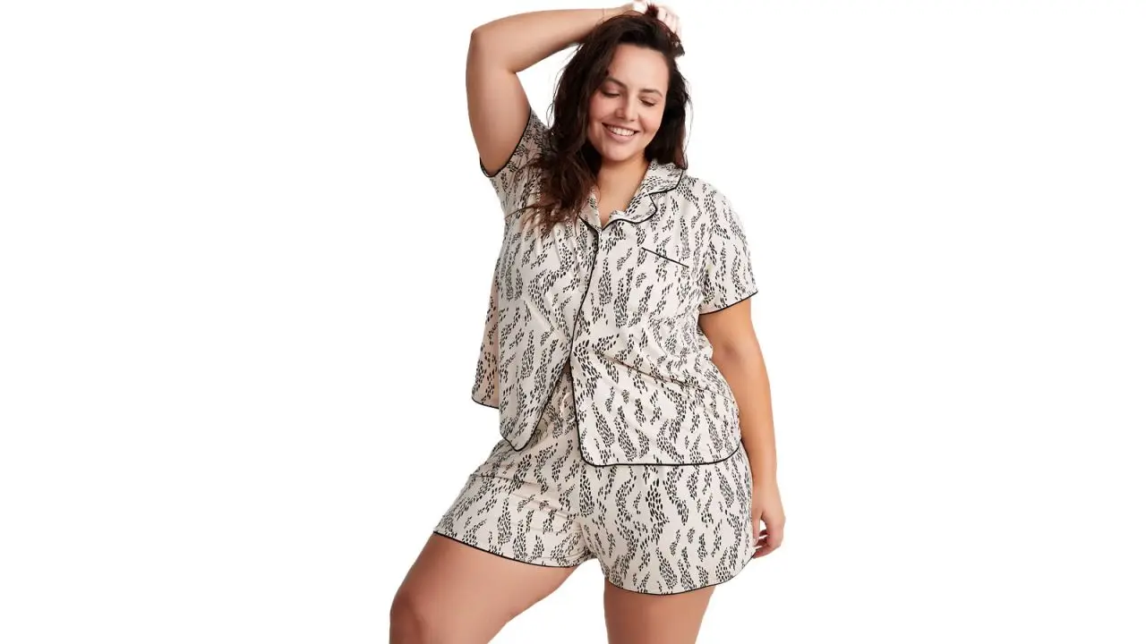 Women's 2-Pc. Short-Sleeve Notched-Collar Pajama Set XS-3X, Created for Macy's.jpg