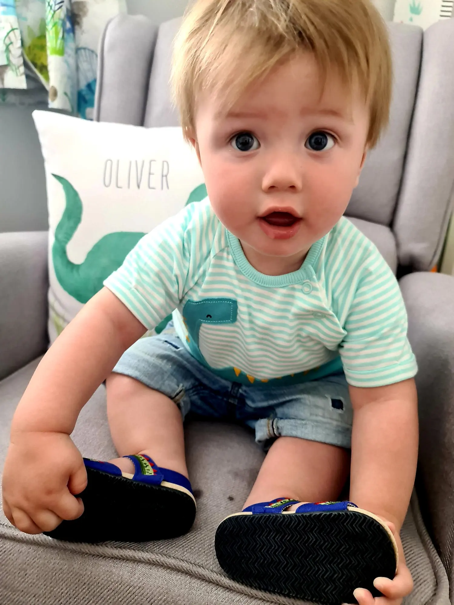 Oliver was just nine months old when he choked at his nursery in September 2021