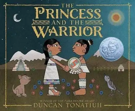 The Princess and the Warrior: A Tale of Two Volcanoes by Duncan Tonatiuh_50 Must-Read Books for Second Graders