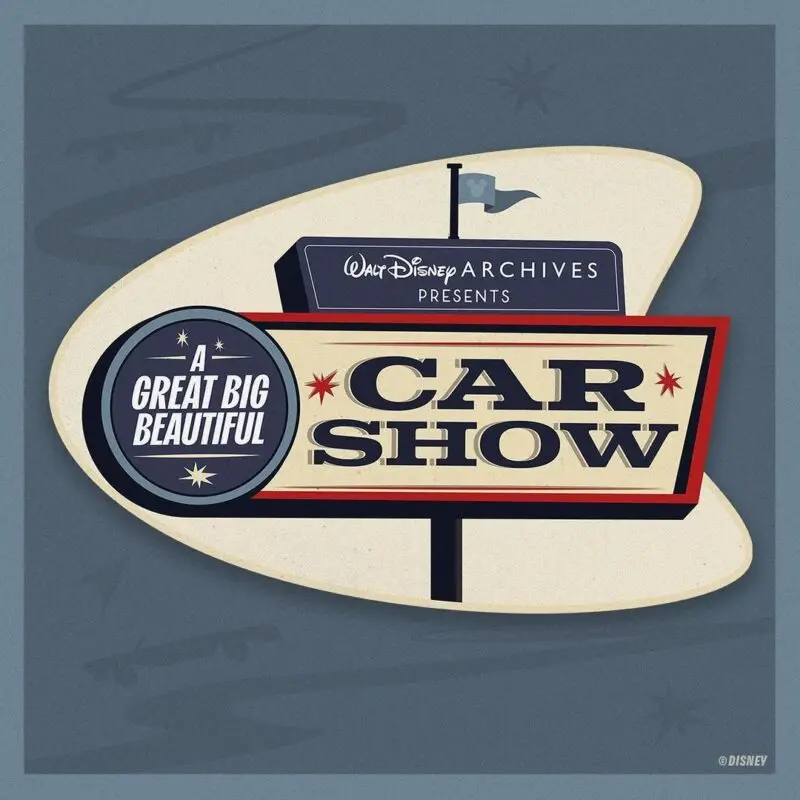 Walt Disney Archives Car Show graphic