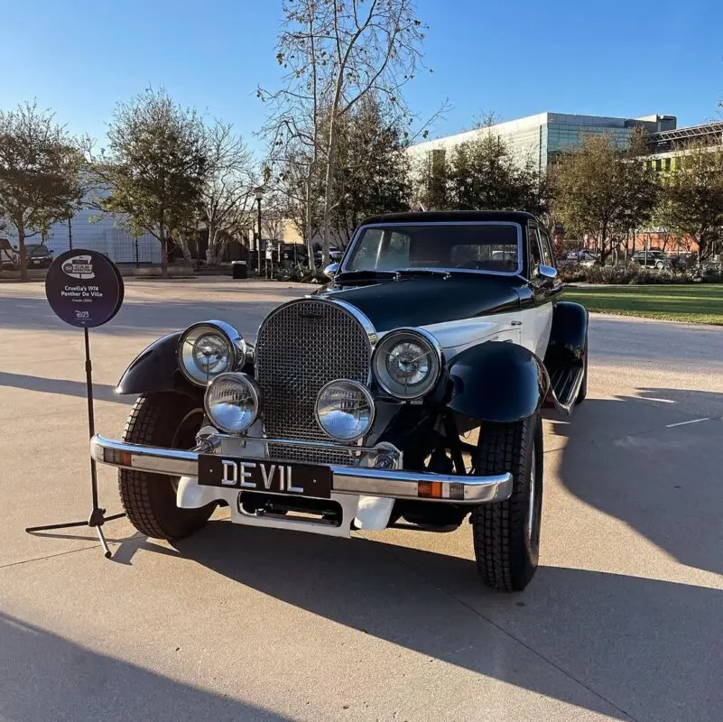 Walt Disney Archives Hosting Car Show at 2024 D23 Fan Event 3 Cruella car
