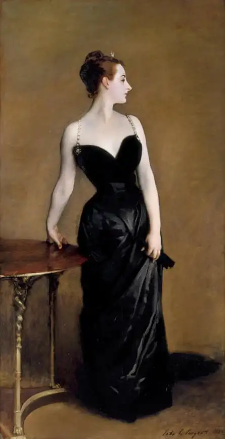 Madame X, 1883-84 by John Singer Sargent.