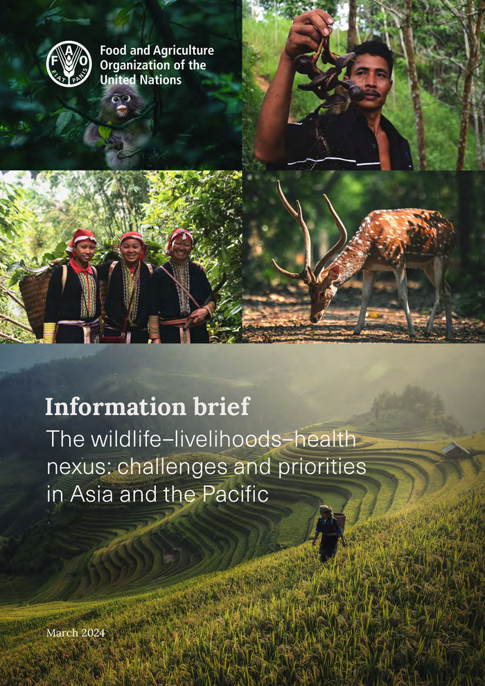 Information brief: The wildlife–livelihoods–health nexus: challenges and priorities in Asia and the Pacific (March 2024)